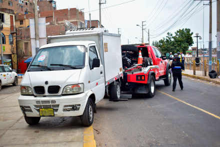 Unidades ocupaban las veredas